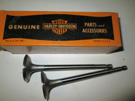 Harley Flathead 45 WL NOS Exhaust Valves 