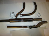 Harley Panhead Exhaust System