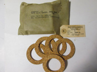 NOS Harley Knucklehead Gas Cap Cork Washers