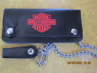 NOS Harley 8 Inch Leather Wallet