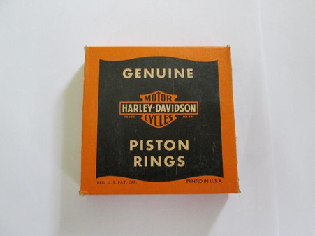 Here is a new old stock box of .020 45 piston rings. There are two set per box.
