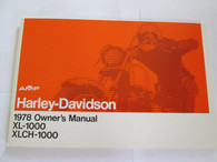 NOS 1978 Harley Sportster XL Owners Manual