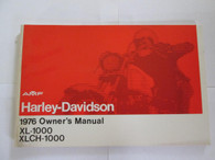 NOS 1976 Harley Sportster XL Owners Manual