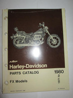 NOS 1971-80 Harley FX Parts Catalog