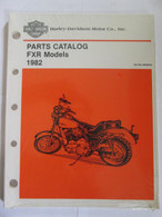 NOS 1982 Harley FXR Parts Catalog