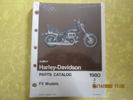 NOS 1971-80 Harley OEM FX Parts Catalog