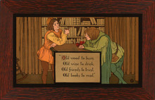 Taber Prang Print - Old Wood Framed