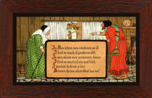 Taber Prang Print - In Men Framed