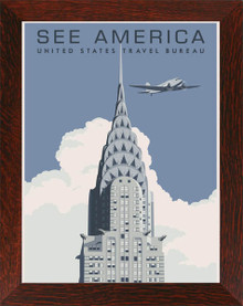 See America - New York - Steve Thomas Framed