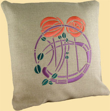 Mackintosh Hill House Stencil Embroidery