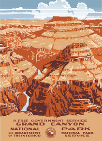 Grand Canyon WPA Poster