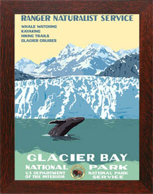 Glacier Bay National Park Framed Poster