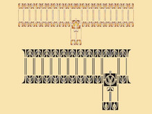 Geometric Pendant Frieze - Pendant