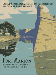 Fort Marion WPA Poster