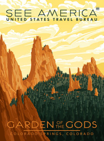Colorado Garden of the Gods Poster