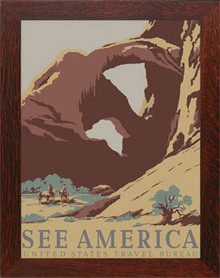 Arches National Park Framed Poster