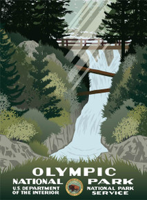 S&D Olympic National Park Poster