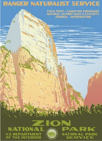 Z&D Zion National Park Poster