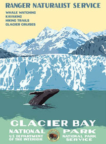 S&D Glacier Bay National Park Poster