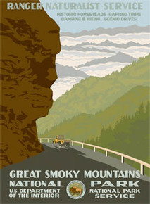 S&D Great Smoky Mountains National Park Poster
