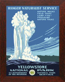 Yellowstone National Park Framed Poster