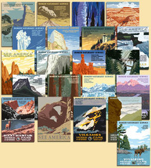 WPA Posters - Complete Set of 21!!!