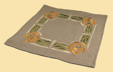 Thorny Rose Table Top Linen - Orange
