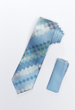JPJ Tie + Handkerchief MINT