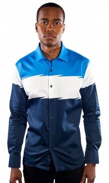 JPJ Tri-Color Navy Shirt