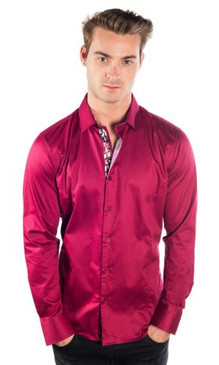 JPJ Silk Wine Shirt