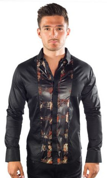 JPJ Viper Stripe Black Shirt