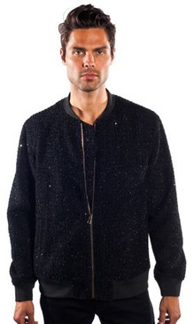 JPJ Full Fleece Black Jacket