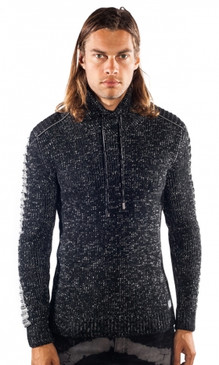 JPJ Glitch Black Sweater