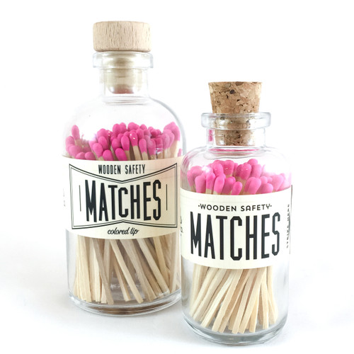 Pink Matches Apothecary Vintage 