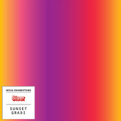 Siser EasyPSV Patterns - 12" wide - Sunset Gradient