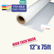 Siser TTD High Tack Mask - 12" x 75ft