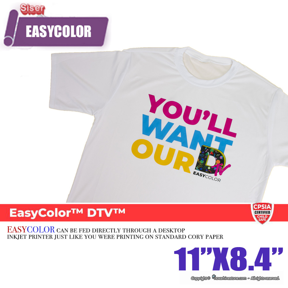 EasyColor DTV Application Instructions – Cutz Vinyl and Craft Supplies