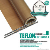 Teflon Roll - 16"x108ft - Premium Quality Non-Stick Sheet