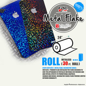 RTape VinylEfx® Metal Flake Decorative Vinyl - FDC 2824 - 24" x 30ft