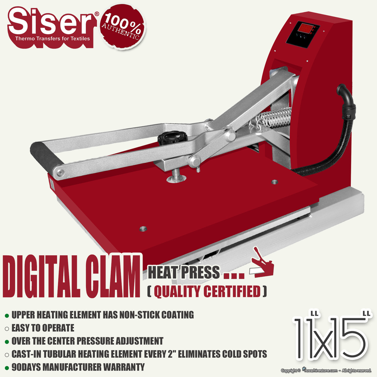 Heat Press Machines Nova Rhinestone Depot