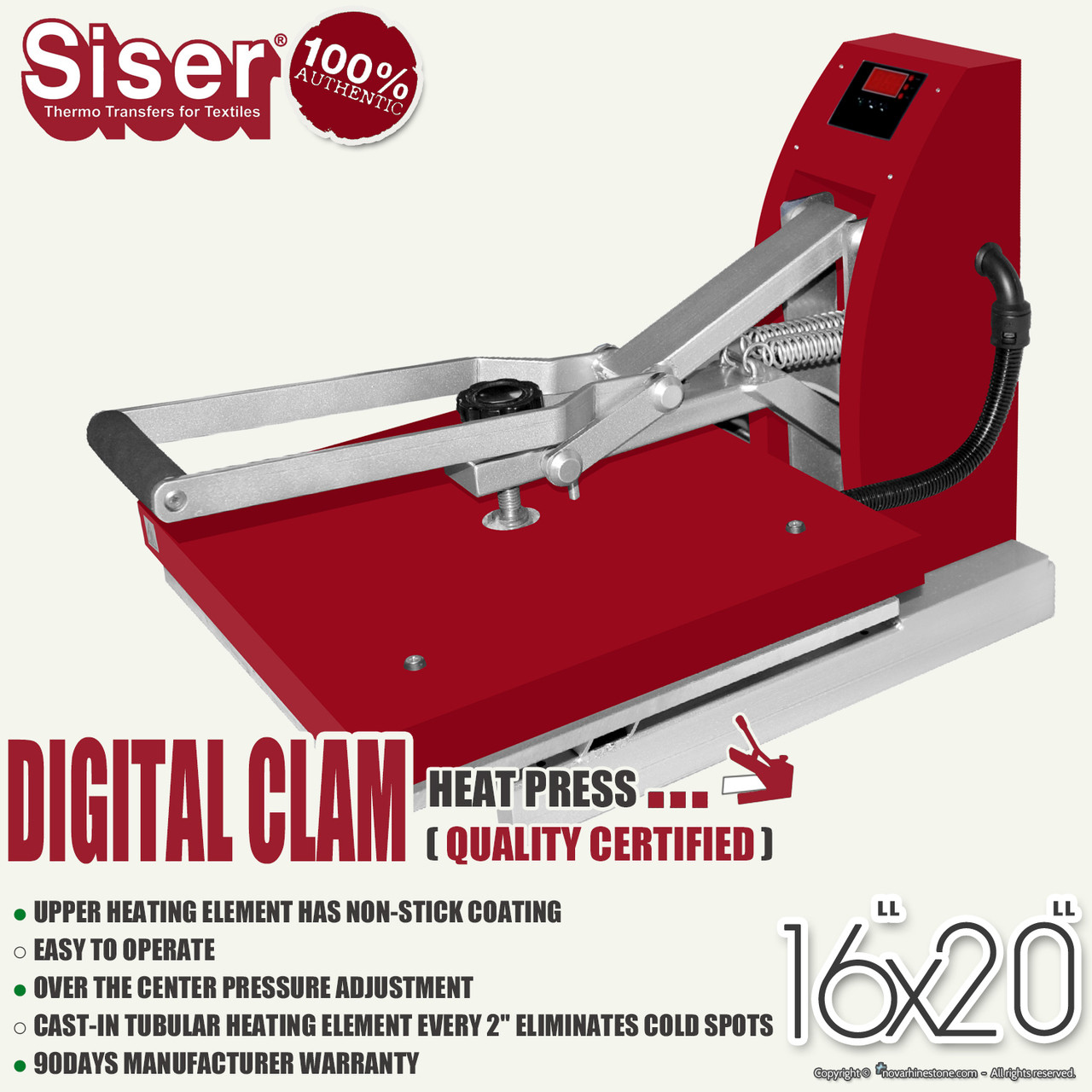 Heat Press Machines Nova Rhinestone Depot