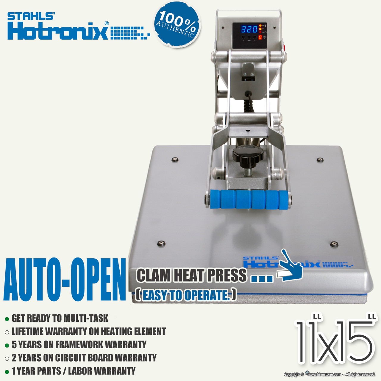 Hotronix Auto Clam Heat Press - 16 x 16