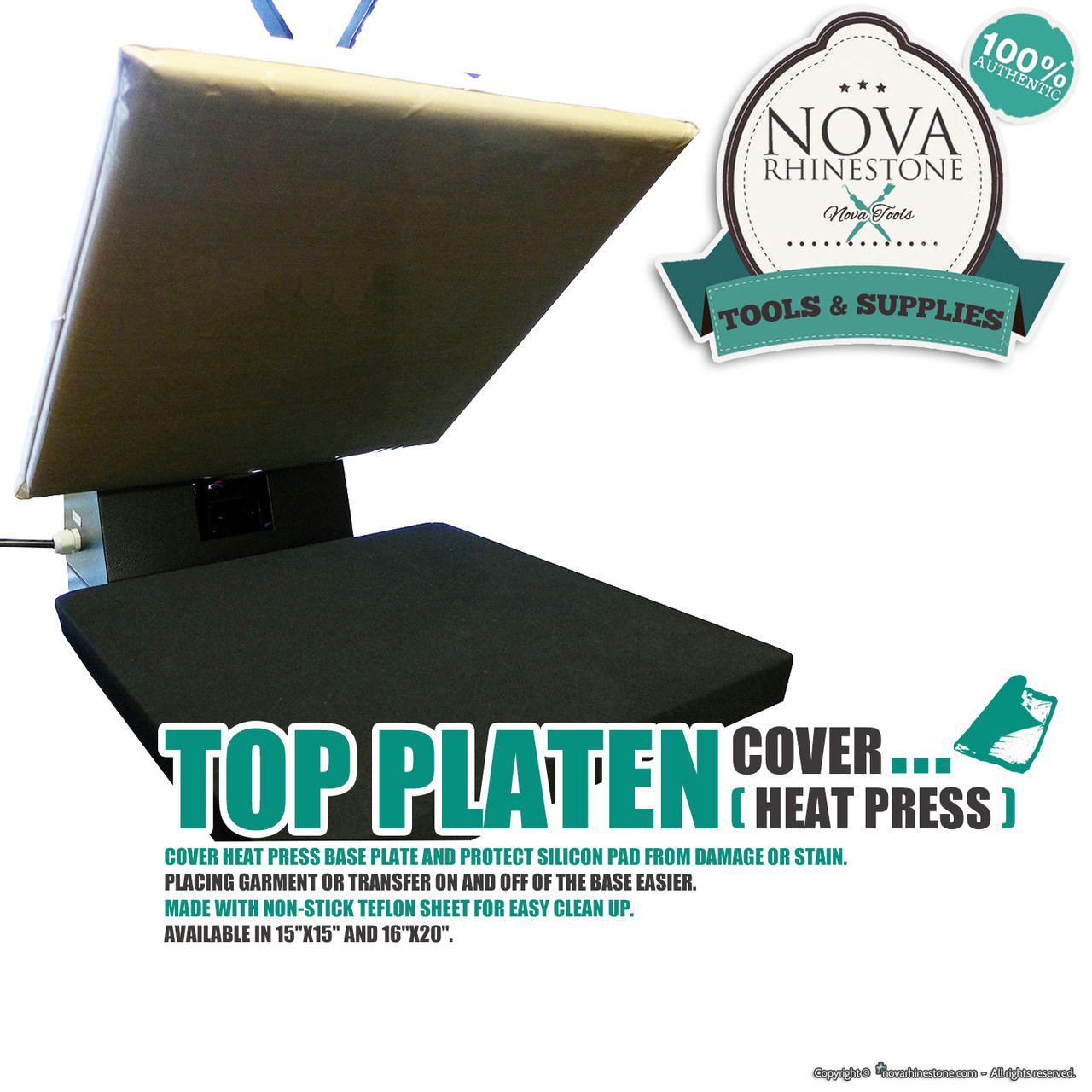 Upper Platen Heat Press Cover