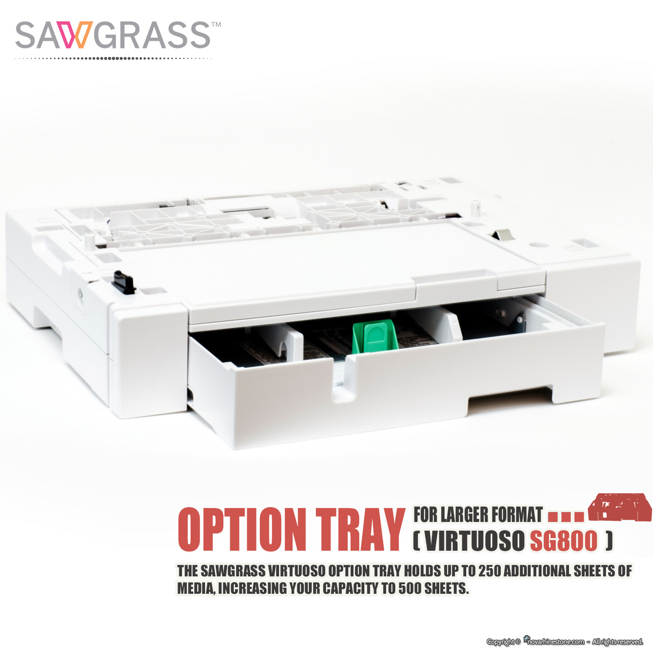 bypass tray for sawgrass 500