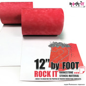 Rock-It Rhinestone Stencil Flock - 12" wide by Foot