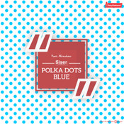 Siser EasyPatterns - Polka Dot Blue & White