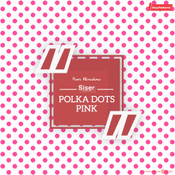 Siser EasyPatterns - Polka Dot Pink & White