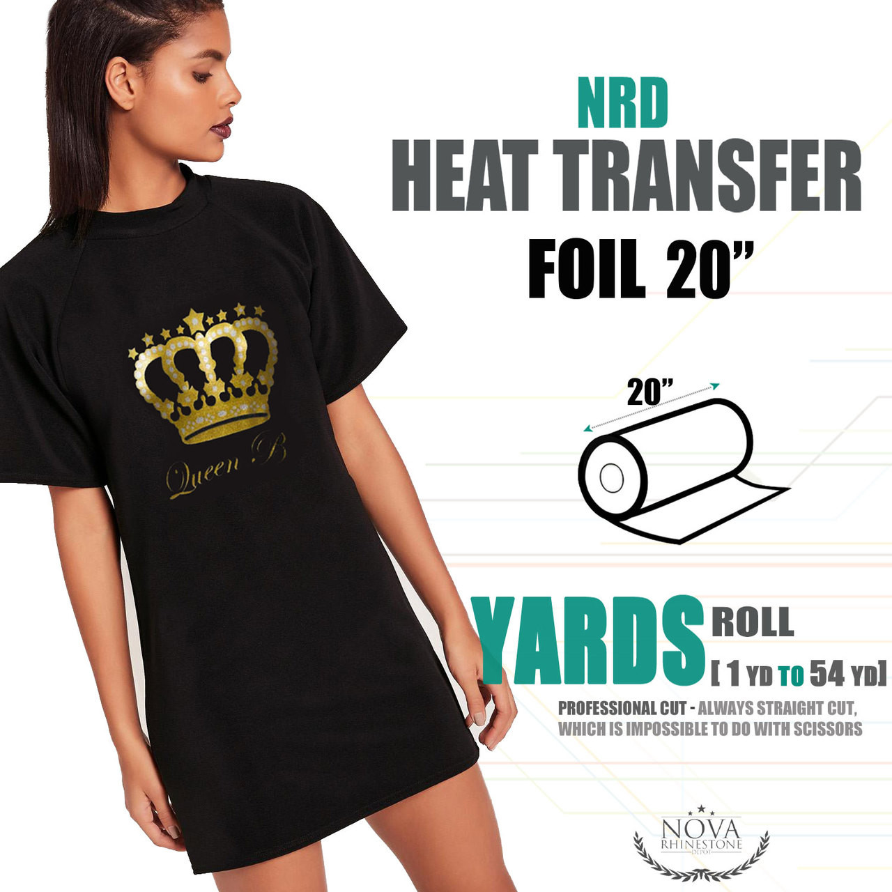 NRD Foil Heat Transfer Vinyl