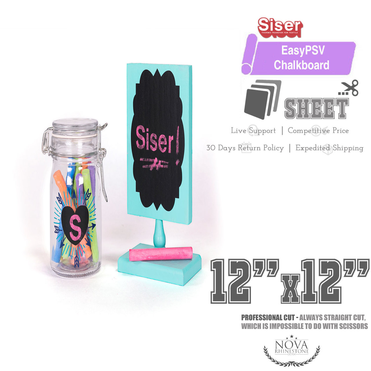 Siser EasyPSV Removable Vinyl Chalkboard
