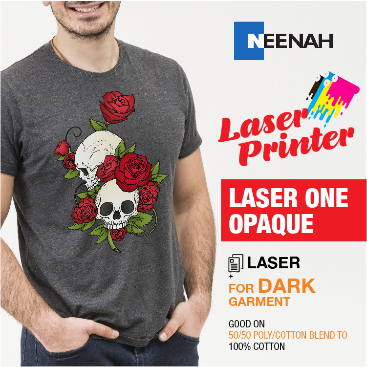 Iron On Heat Transfer Paper 3g Jet Opaque 8 5 X 11 Custom Pack 100 Sheets Walmart Com Walmart Com